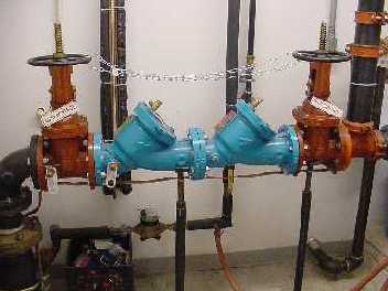 Pipes and valves.