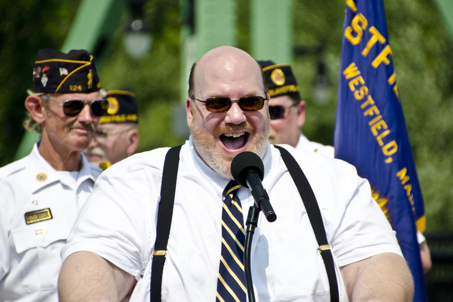 Donald Humason speaking